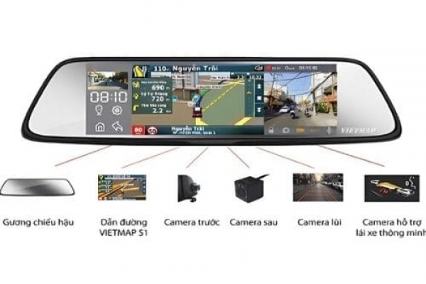 CAMERA HÀNH TRÌNH GẮN GƯƠNG CHIẾU HẬU