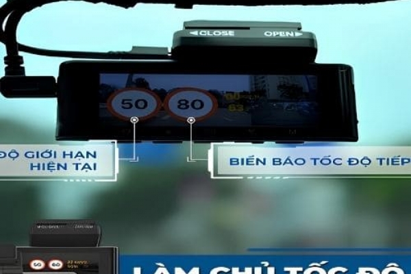 CAMERA HÀNH TRÌNH VIETMAP CÓ CẢNH BÁO TỐC ĐỘ