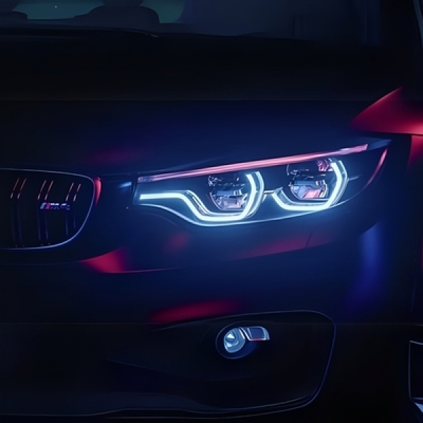 Độ đèn pha Laser BMW chính hãng tăng sáng cực tốt 