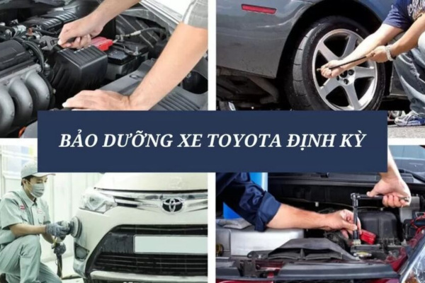 4 Mốc bảo dưỡng định kỳ xe ô tô Toyota mà bạn cần biết