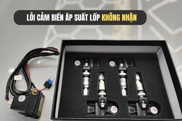 Cách xử lý lỗi Cảm Biến Áp Suất Lốp Không Nhận đơn giản