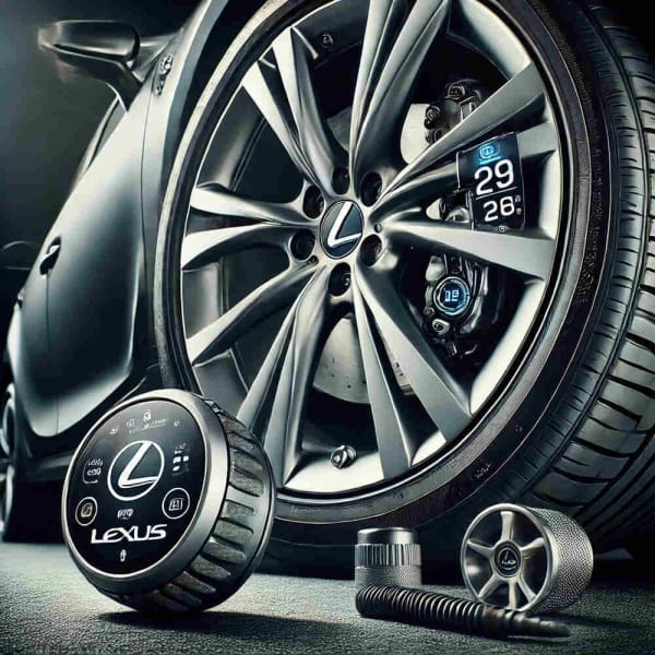 Cảm biến áp suất lốp Lexus chính hãng, lắp đặt theo xe