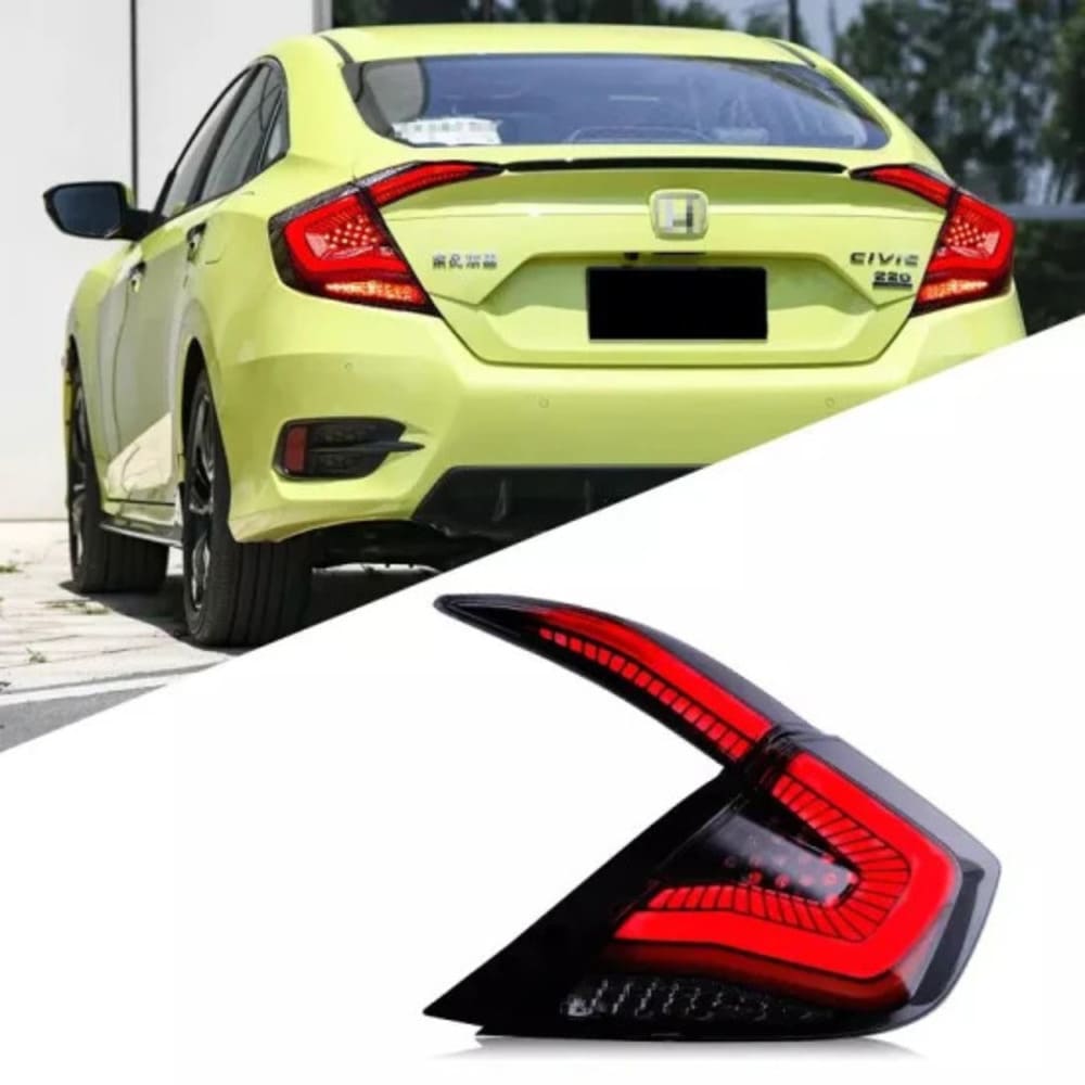 Đèn hậu Honda Civic - Chính hãng, độ LED đẹp và an toàn