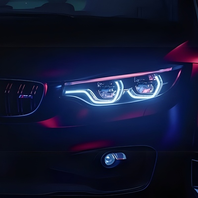Độ đèn pha Laser BMW chính hãng tăng sáng cực tốt 