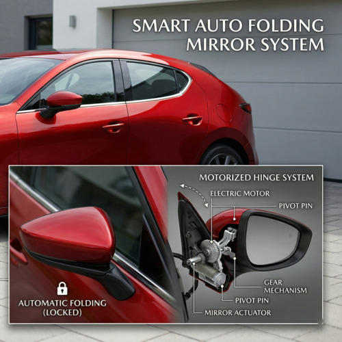 BỘ GẬP GƯƠNG LÊN KÍNH MAZDA 3