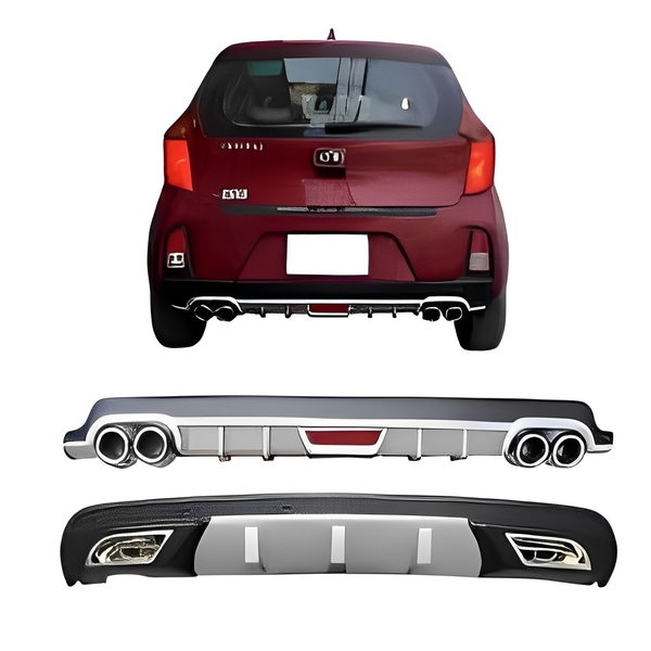 Kia Morning độ body kit chính hãng