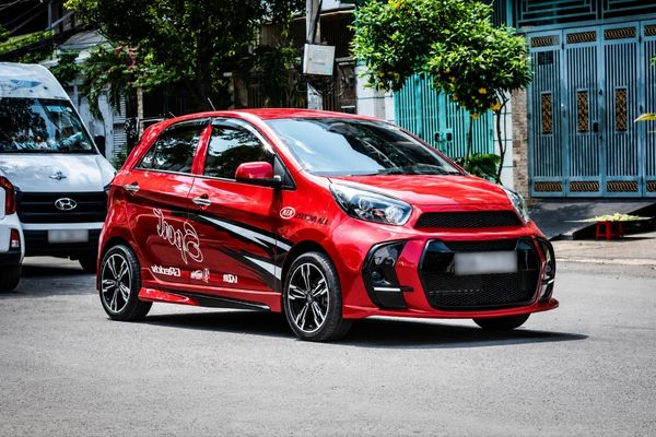 Kia Morning độ body kit chính hãng