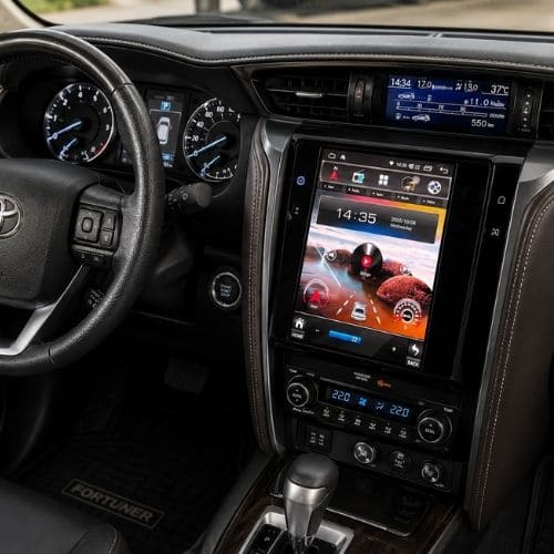 MÀN HÌNH TESLA CHO FORTUNER