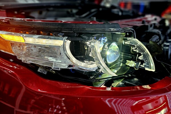 Nâng cấp đèn pha Honda Civic chuẩn zin, sáng vượt trội