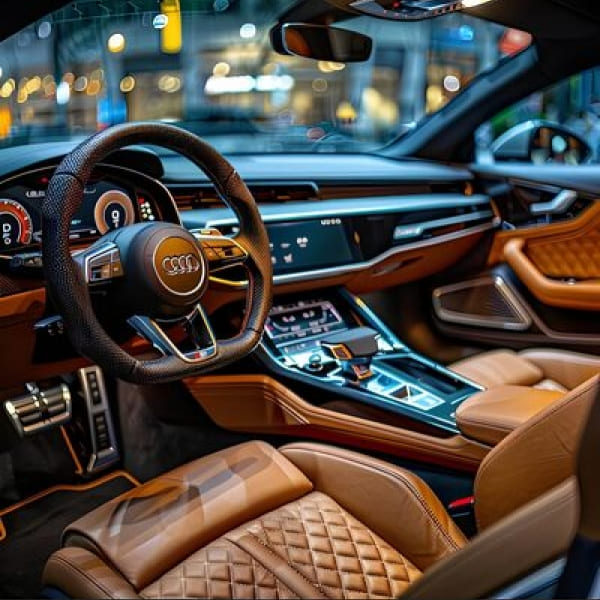 Nâng cấp vô lăng Audi RS - vô lăng thể thao năng động