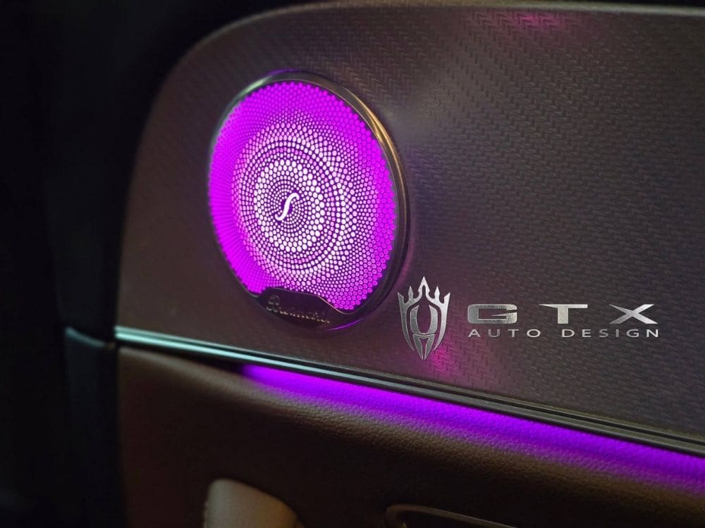 Thanh led AMG 64 màu cho Mercedes C - GLC Class