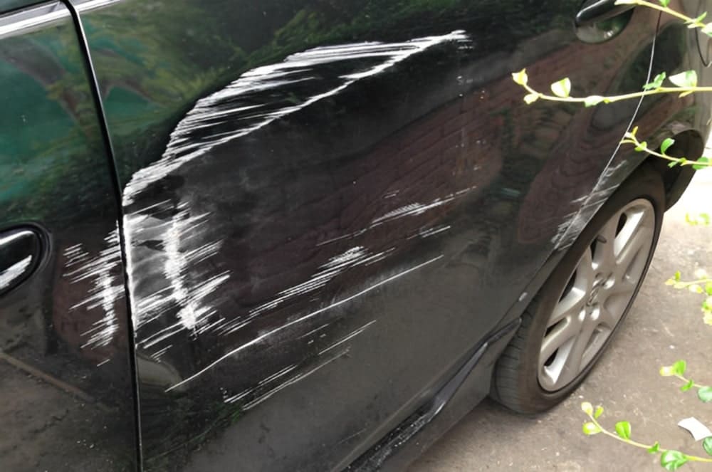 Tổng hợp các cách xử lý xe ô tô bị trầy xước nặng