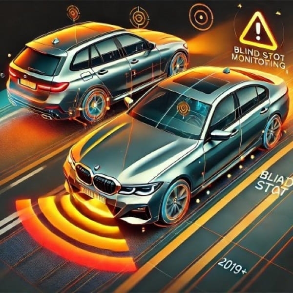Hệ thống cảnh báo điểm mù BMW Blind Spot