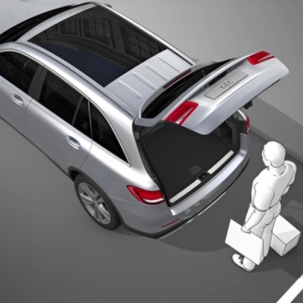 Hệ thống Đá cốp Mercedes Hands Free chính hãng