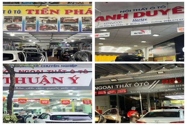 Top 5 trung tâm nội thất ô tô Quảng Ngãi được đánh giá cao