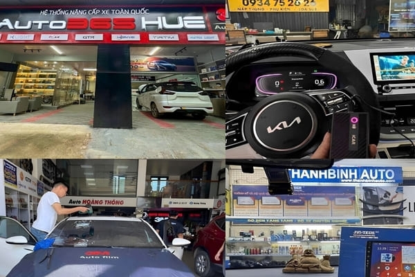Top 9 trung tâm nội thất ô tô Huế uy tín