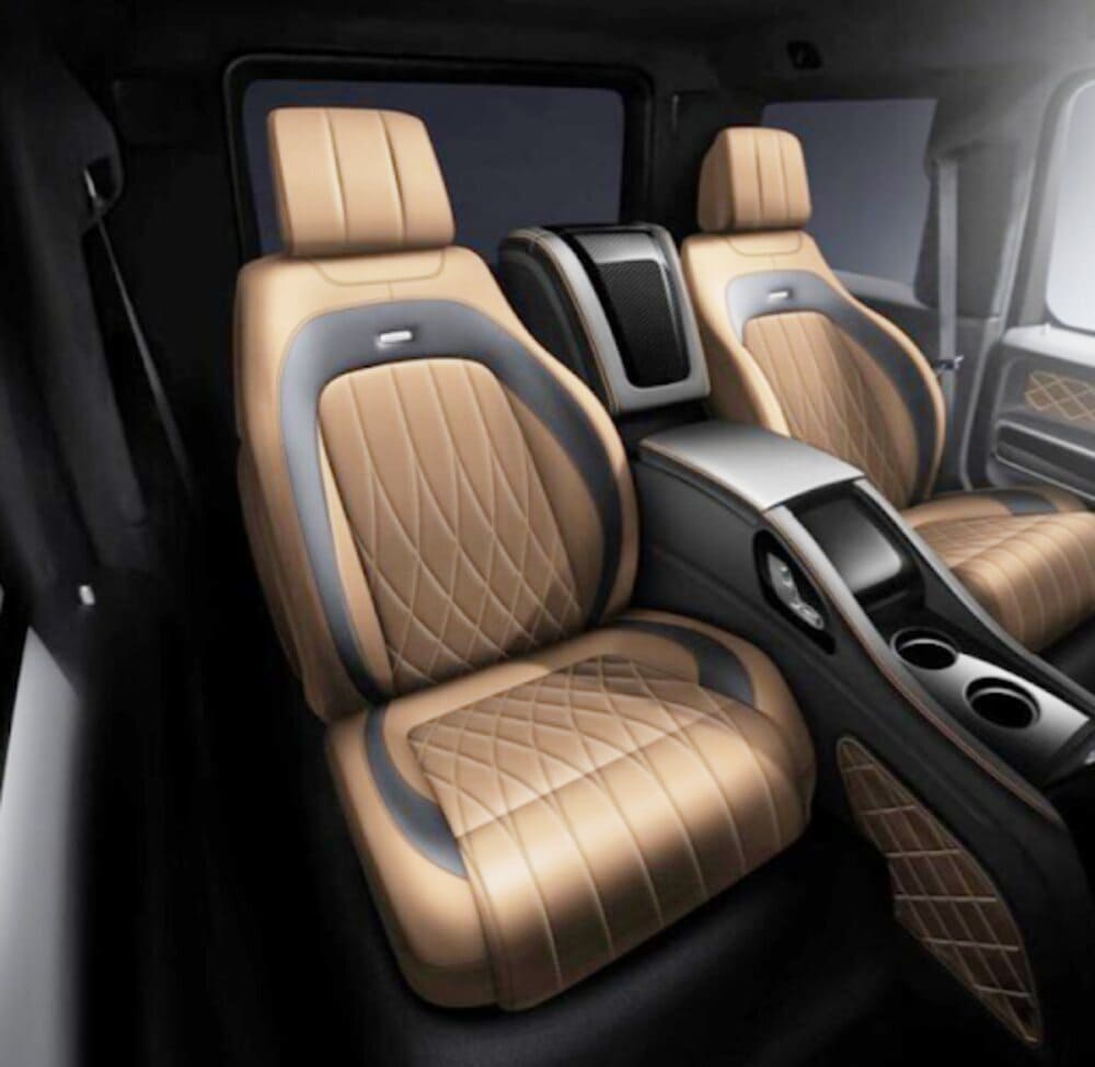 Bọc ghế da tone màu gold cao cấp