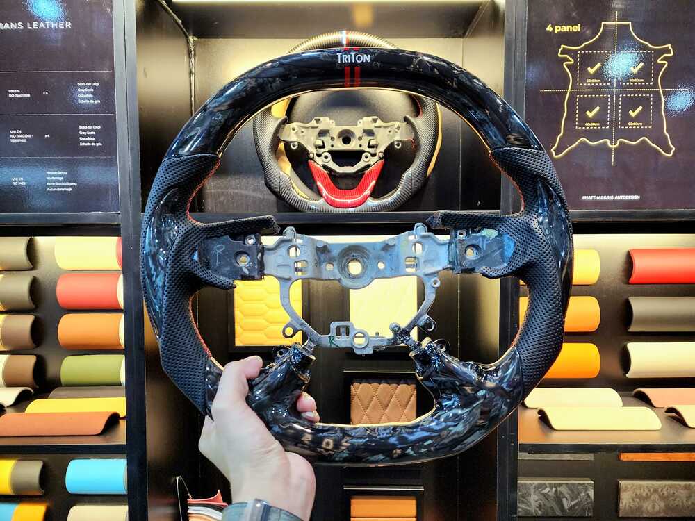 Bọc vô lăng Đà Nẵng đẹp