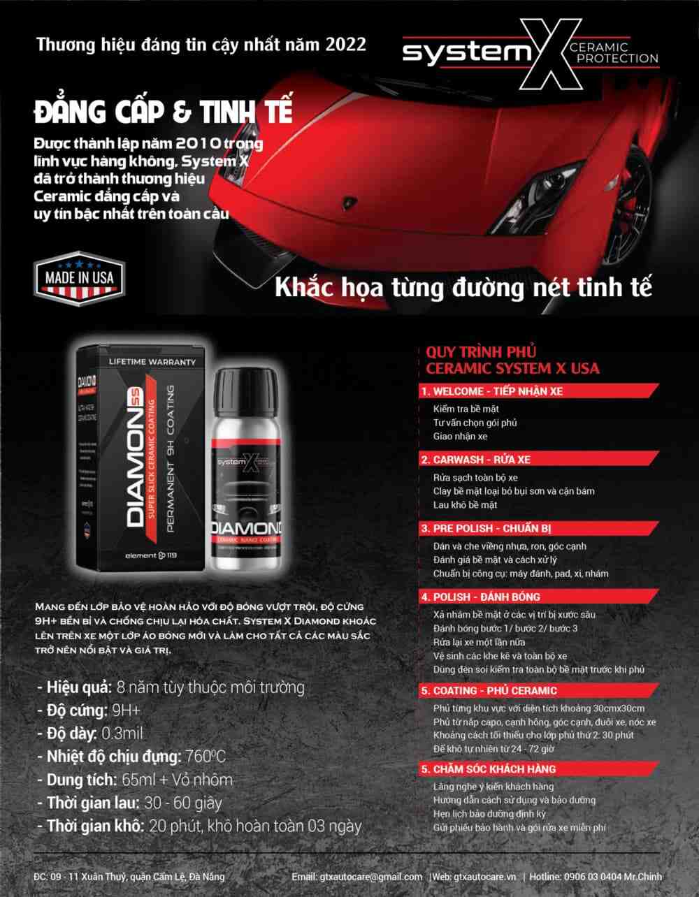 Tìm hiểu về system x ceramic coating