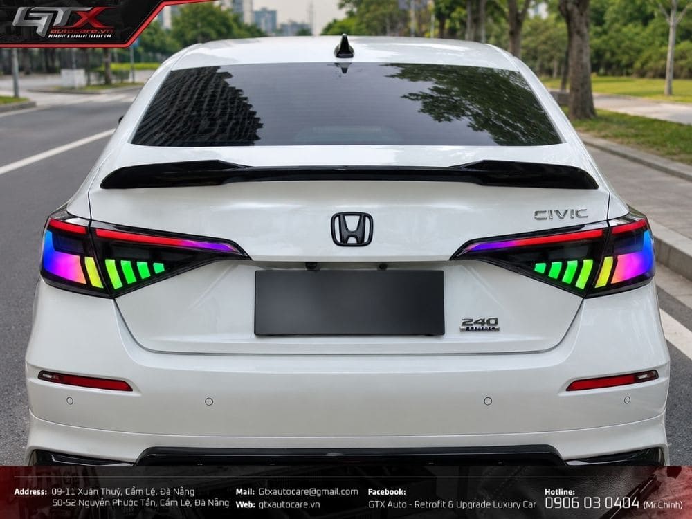 Đèn hậu độ LED cho Honda Civic