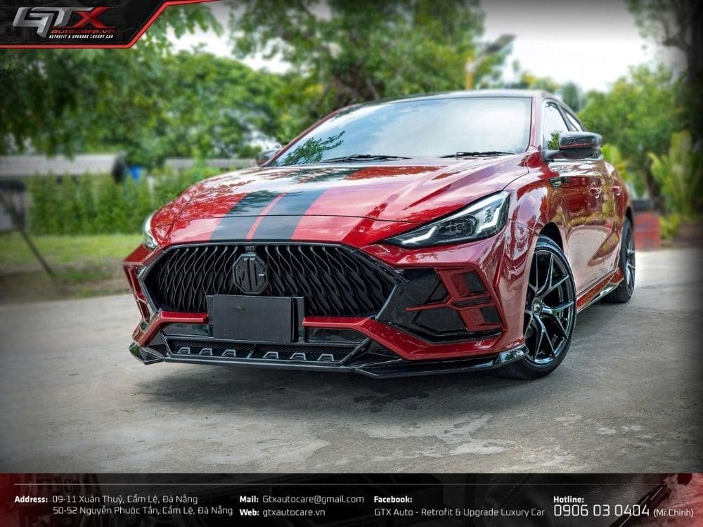 Độ body kit cho MG5 tại GTX Auto Care