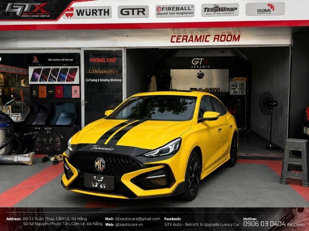 Độ body kit cho MG5 tại Showroom GTX