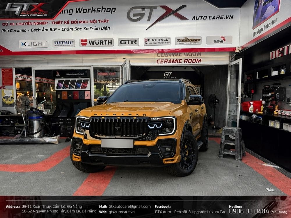 Độ body kit cho xe Ford Everest