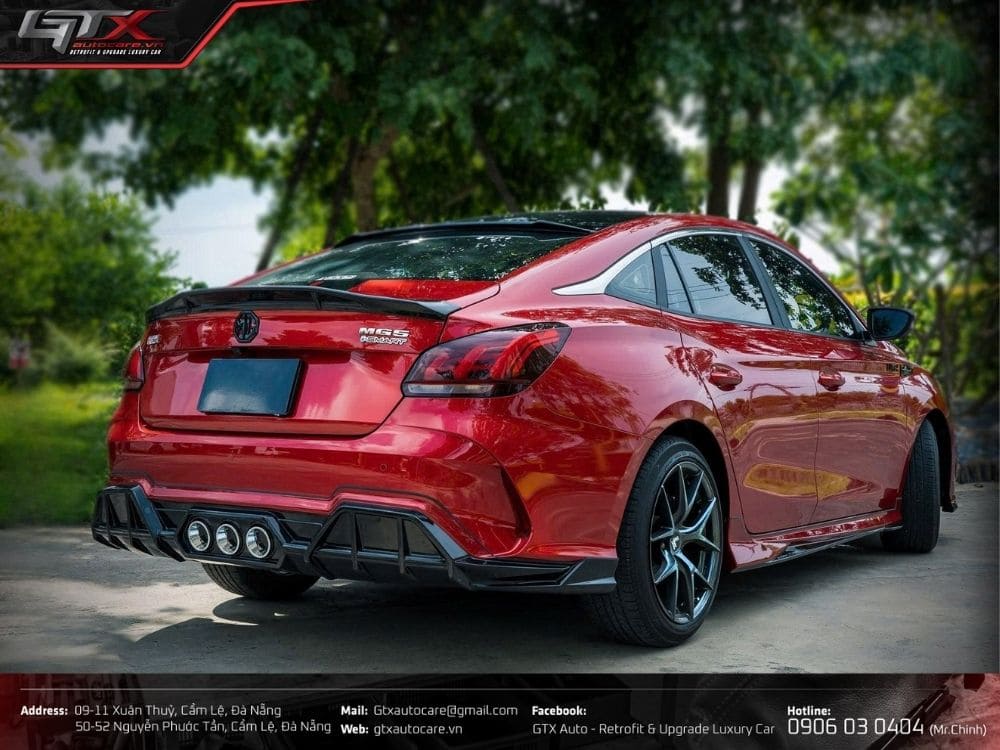 Độ body kit xe MG5 thể hiện cá tính mạnh