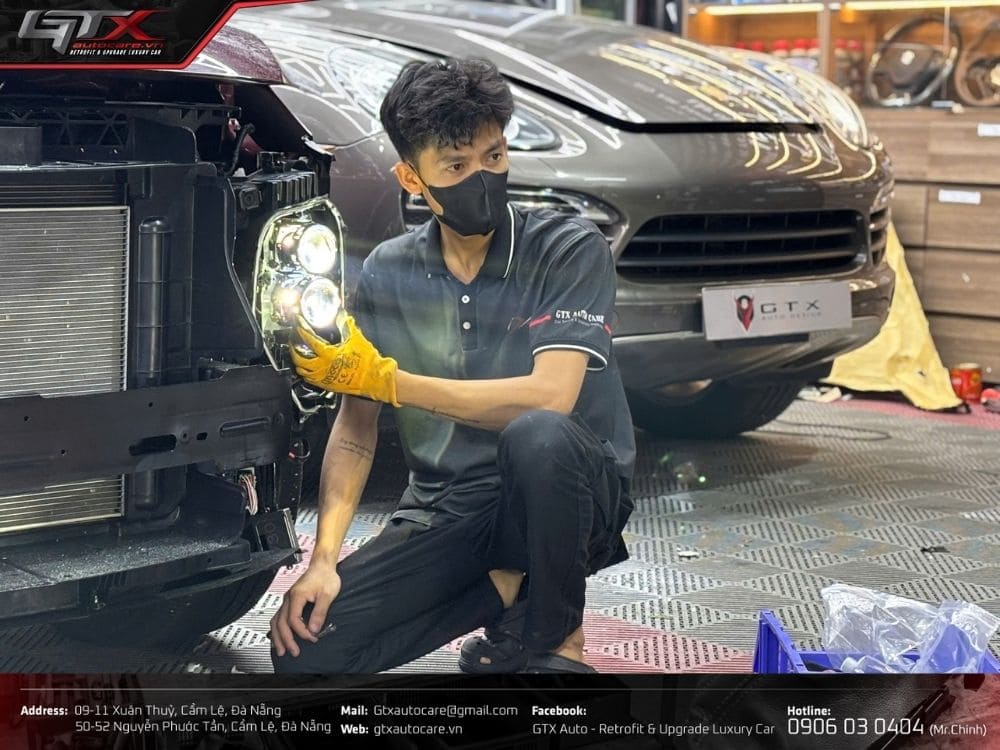 Độ đèn ô tô đạt chuẩn kỹ thuật