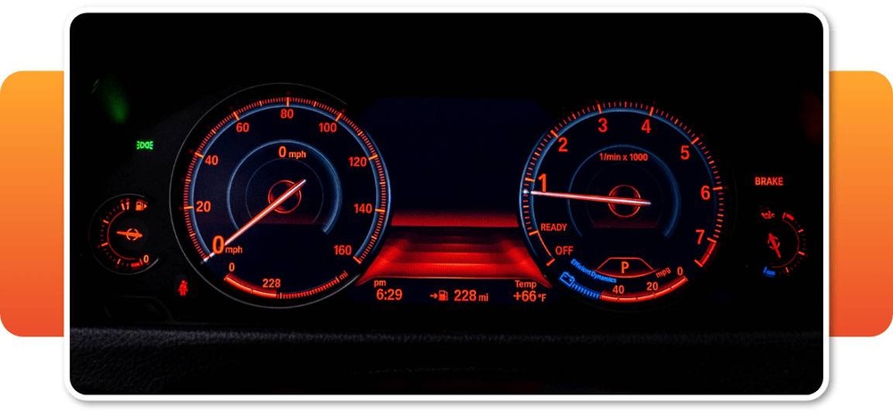 Đồng hồ điện tử BMW