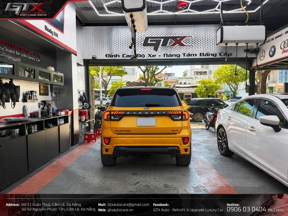 Ford Everest độ body kit tại GTX Auto Care