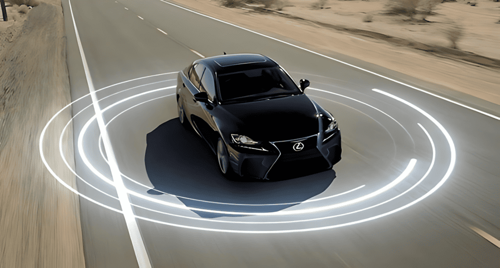 Hệ thống cảm biến an toàn Lexus Safety System cho RX350