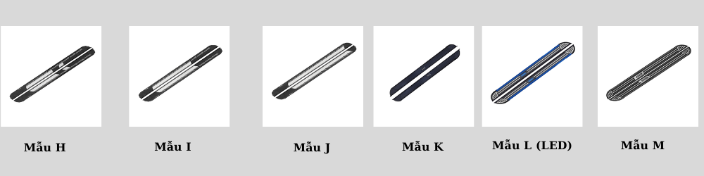 Hình ảnh các mẫu bệ bước chân Mazda CX5