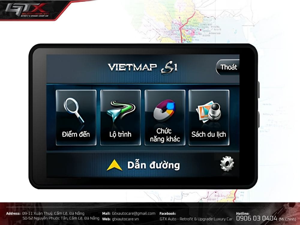 Hướng dẫn cập nhật dữ liệu bản đồ trực tuyến trên A50