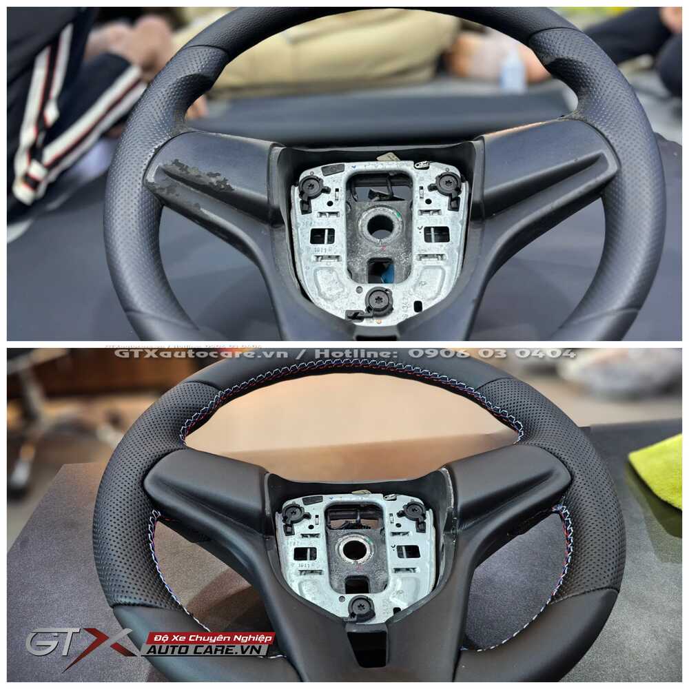 Khâu da vô lăng tại GTX Auto Care
