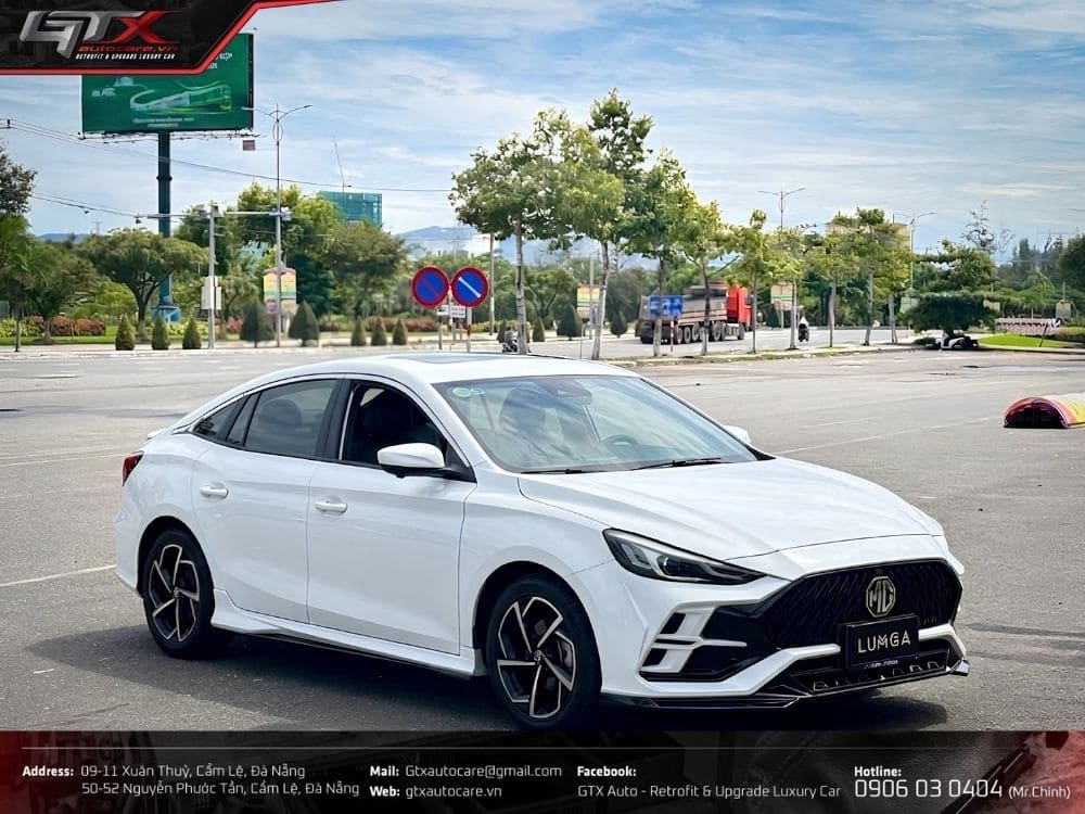 Lột xác diện mạo cho MG5 với bộ body kit LUMGA