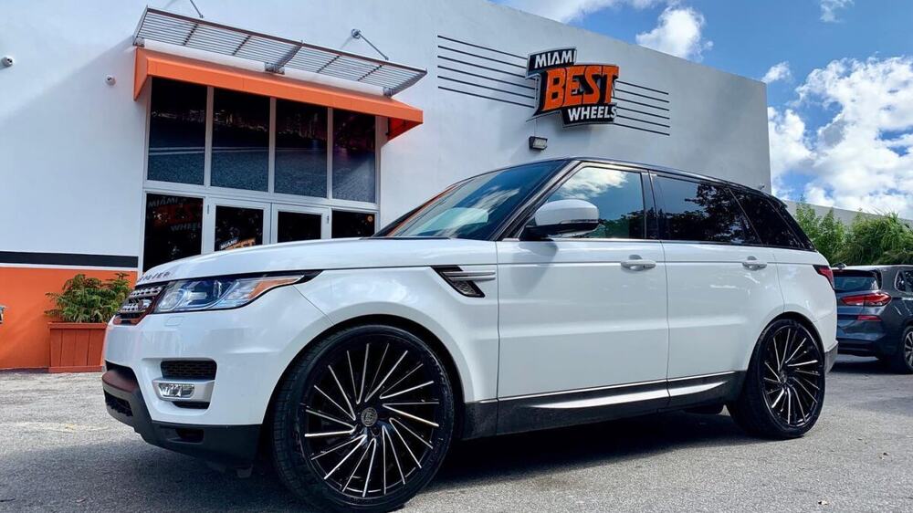 Mâm CNC cho xe Range Rover