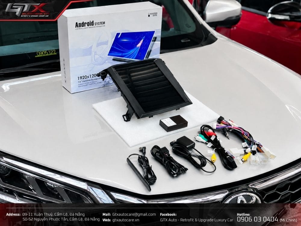 Màn hình Tesla cho Fortuner mang đến nhiều tiện ích