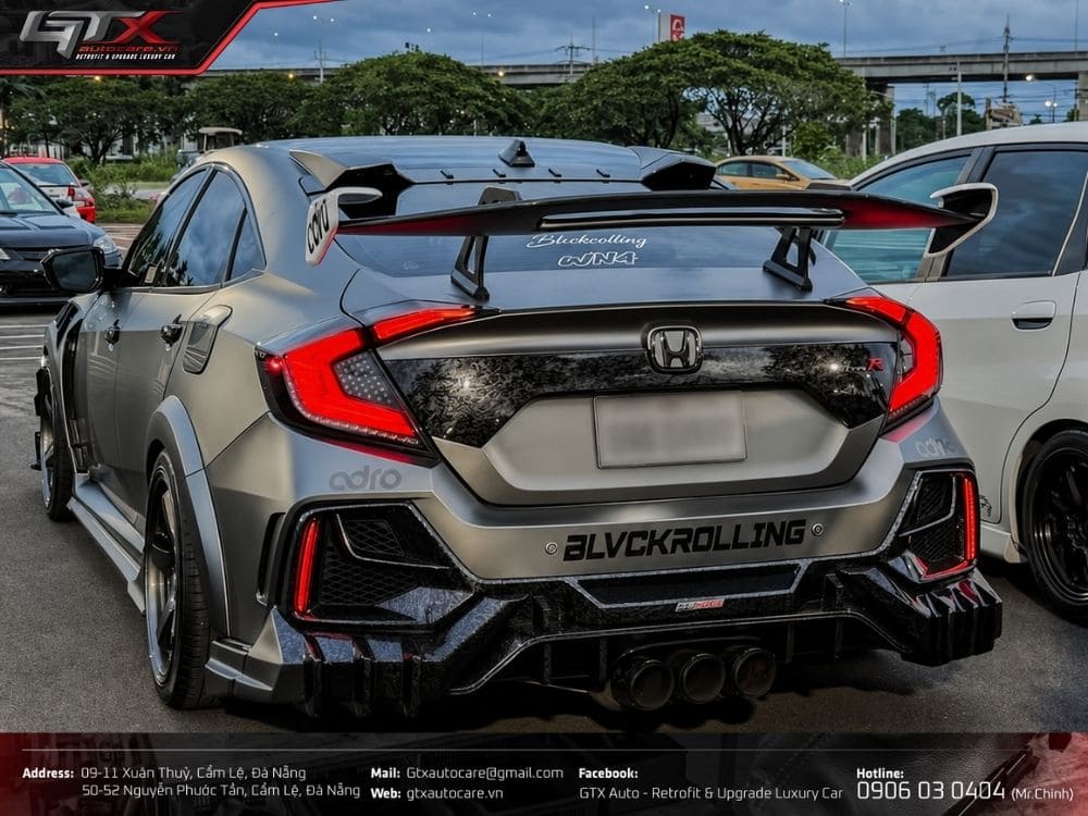Mẫu đèn hậu độ LED cho xe Honda Civic
