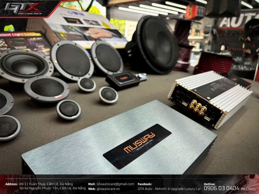 Musway - Thương hiệu loa chính hãng dành cho ô tô