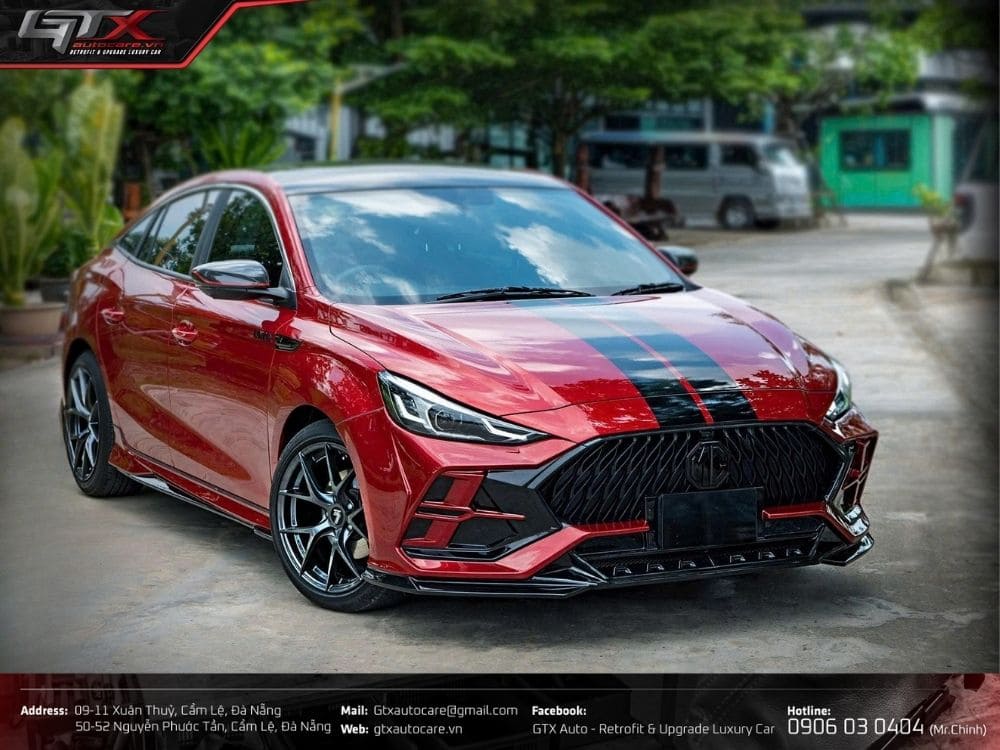 Ốp cản trước của bộ body kit xe MG5