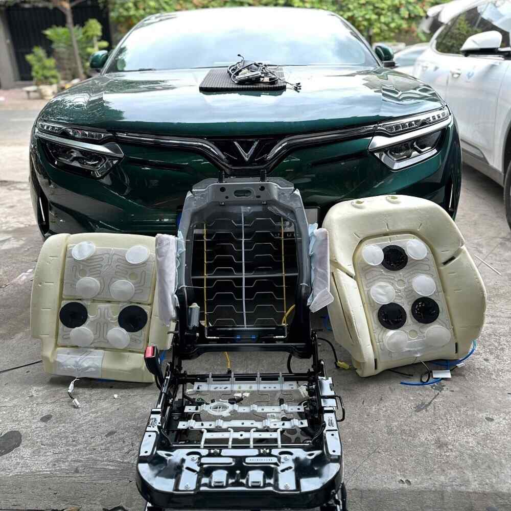 Quy trình độ ghế massage cho ô tô tại GTX Auto Care