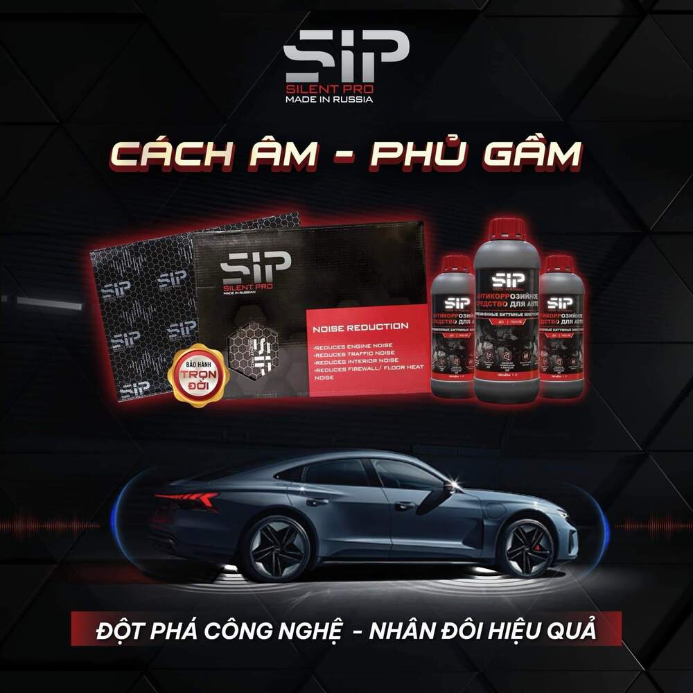 Sơn phủ gầm SIP hiệu quả bảo vệ tốt