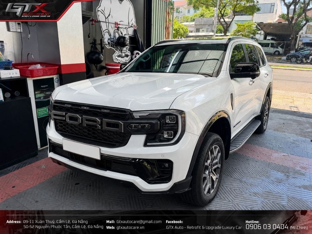 Trọn gói độ body kit Ford Everest tại GTX Auto Care
