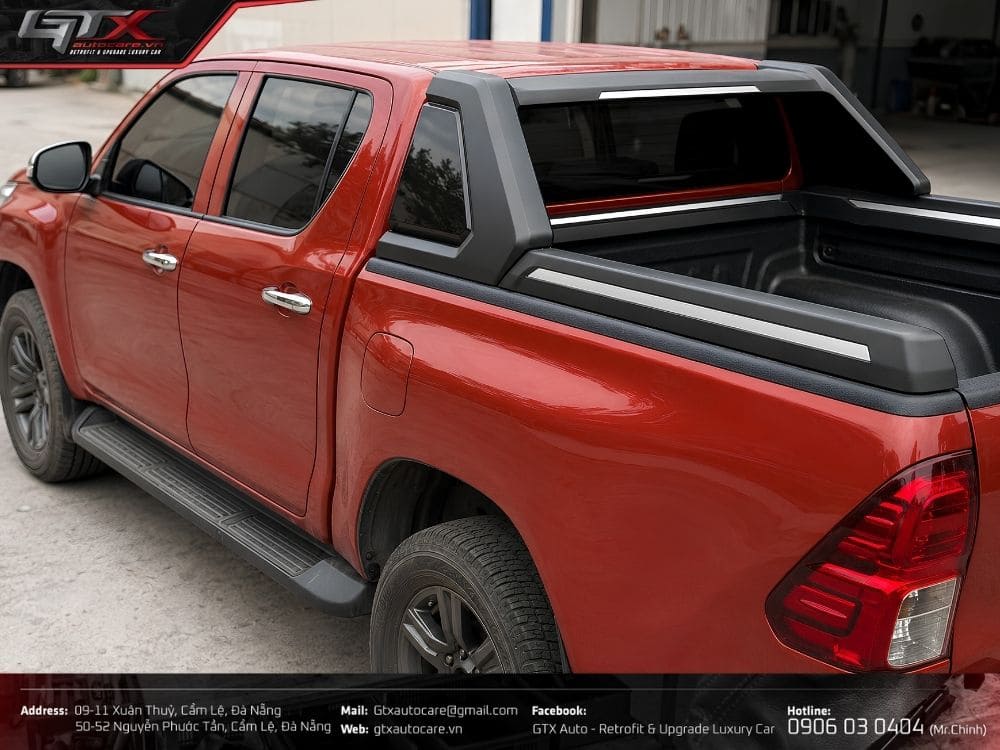 Vai thể thao nhựa ABS form mới dành cho xe Hilux