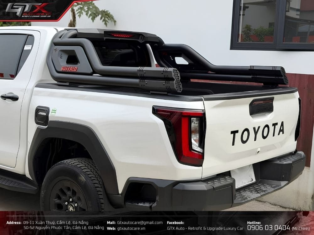 Vai thể thao sơn tĩnh điện dành cho xe Hilux
