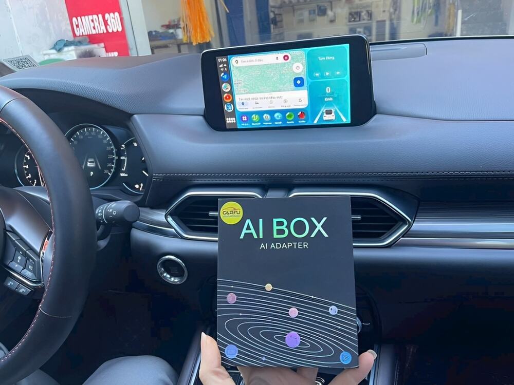Android Box Carfu cho xe ô tô