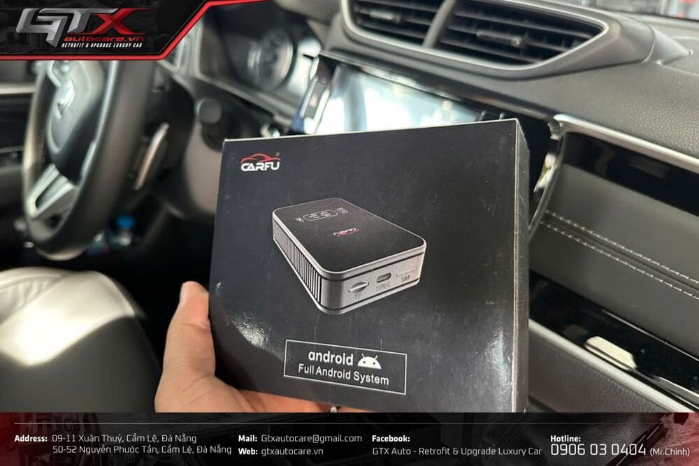 Android box dành cho xe bán tải Ranger