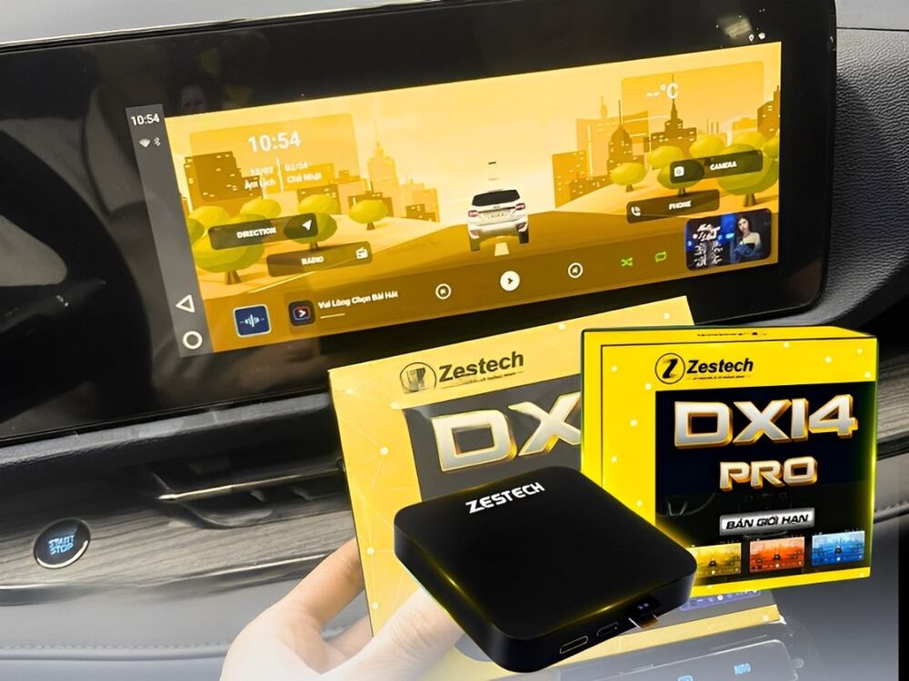 Thiết bị Android Box Zestech DX14 Pro phiên bản mới