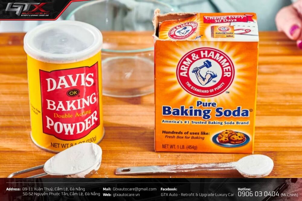 Baking Soda giúp xử lý mùi sầu riêng nhẹ